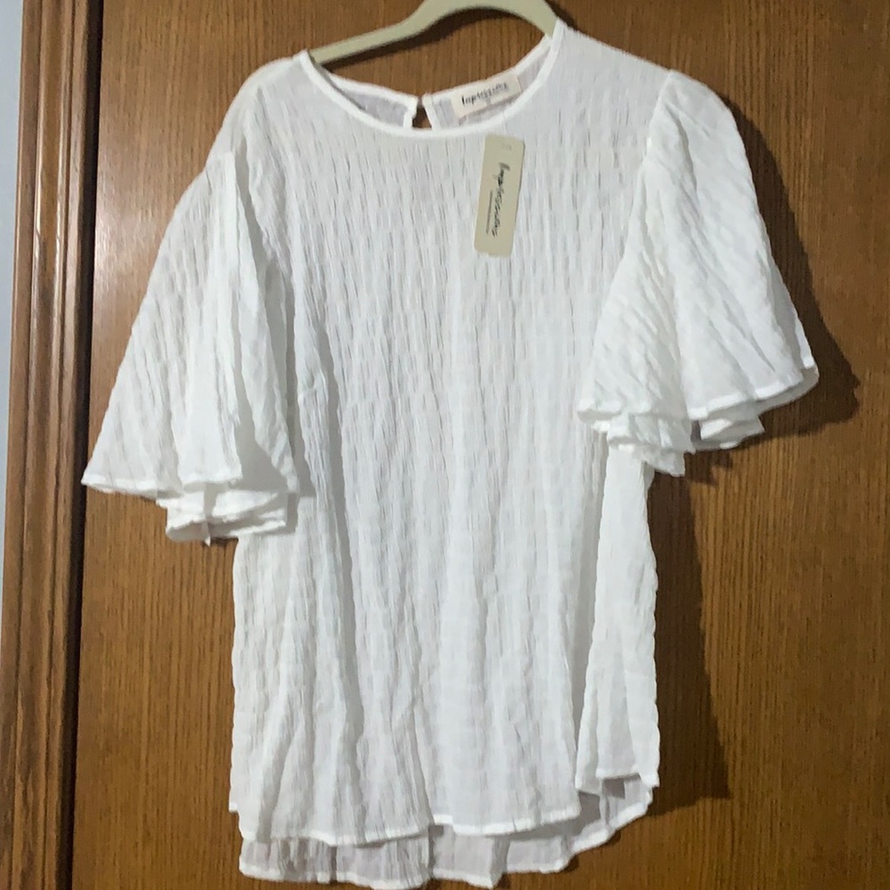 Impressions Dress Shirt, white, XL